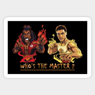 who's the master ? Sticker